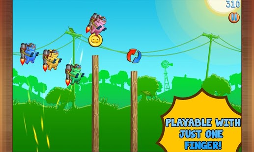 How to install Jetpack Piggies Bros patch 1.1.0 apk for pc