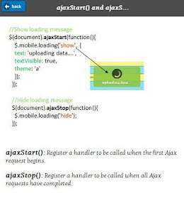 jQuery Mobile and php apps Screenshots 0