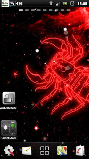 Scorpio live wallpaper