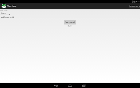 Chemlogic Screenshots 1