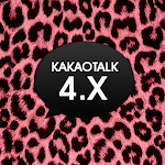 Cover Image of Download [xin] Pink Leopard Theme 4.0 APK