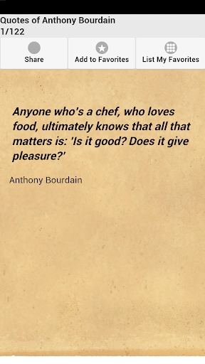 Quotes of Anthony Bourdain