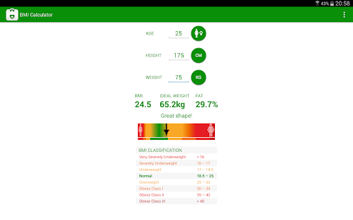 Lastest BMI Calculator APK