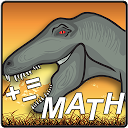 Dinosaur Park Math mobile app icon