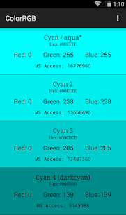 How to get Color RGB Hex Pocket Reference 1.0 unlimited apk for android