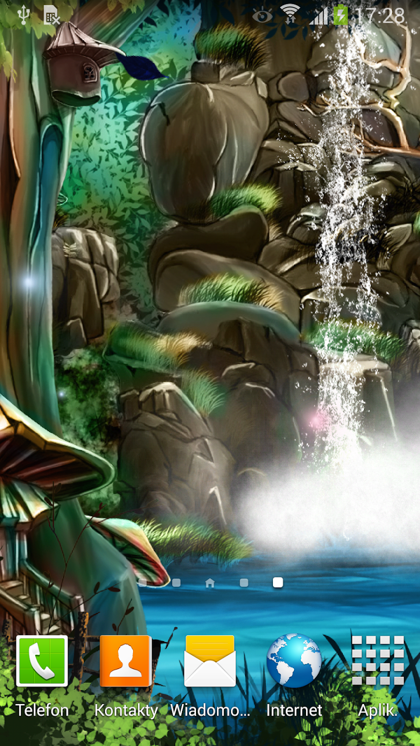 3D Waterfall Live Wallpaper HD Screen 2