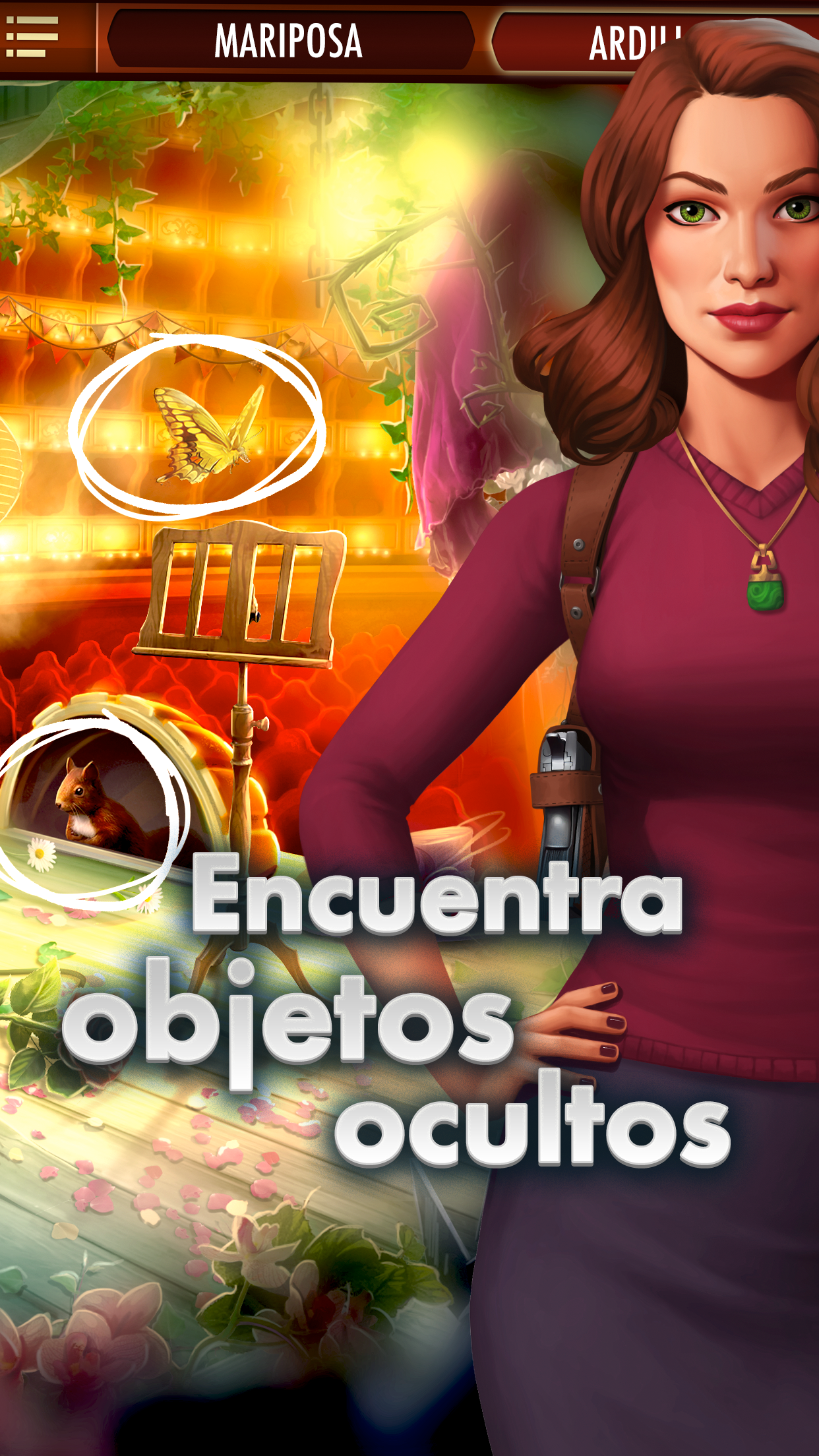 Android application Agent Alice screenshort