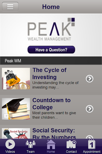 【免費財經App】Peak Wealth Management-APP點子