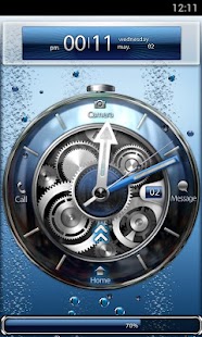 How to get Tia Locker Blue Watch Theme lastet apk for android