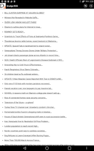 Drudge RSS (NO ADS) Screenshots 0