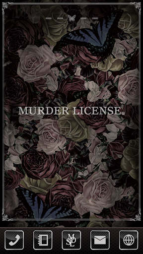 MURDERLICENSE-SKULL ROSE Theme
