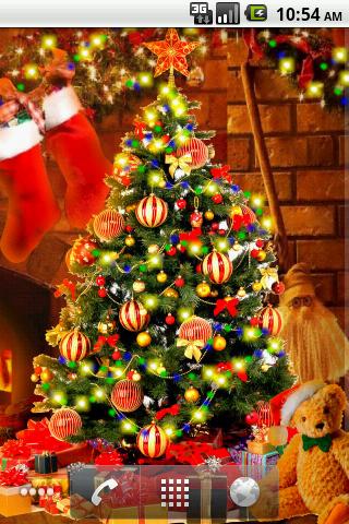 免費下載個人化APP|HD Christmas Santa Fire & Tree app開箱文|APP開箱王