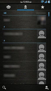 Leather Blue CM11/AOKP Theme - screenshot thumbnail