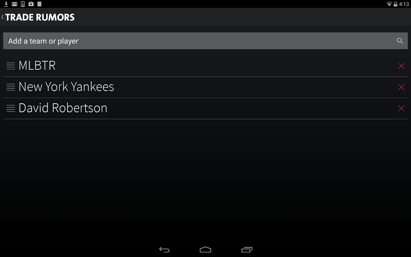 Trade Rumors Android Apps on Google Play