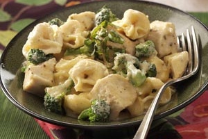 Chicken Tortellini in Cream Sauce