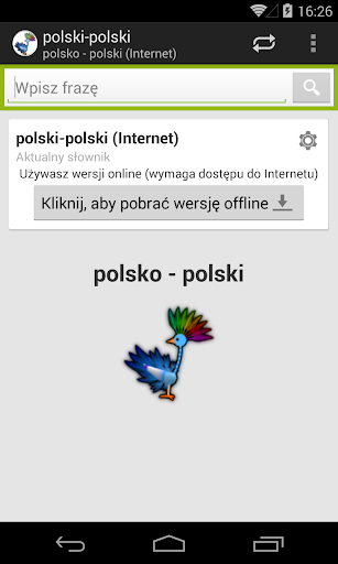 polsko - polski słownik