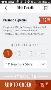 Paisano's Pizza and Pasta Screenshots 3