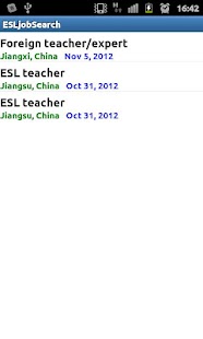 Free Download ESL Job Search APK for Android