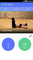 Abs Workout – Sit Ups APK צילום מסך #2