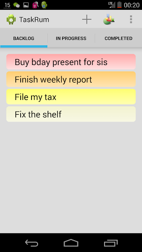 TaskRum Personal Task Manager