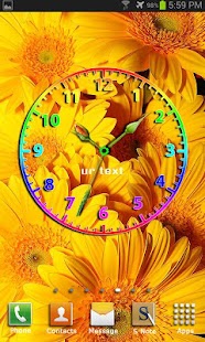 How to get Flower Clock Live Wallpaper patch 4.0 apk for bluestacks
