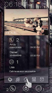 Free Love is back GO Locker Theme APK for Android