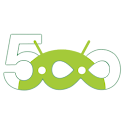 500px Land logo