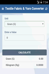 Textile Fabric Costing - náhled