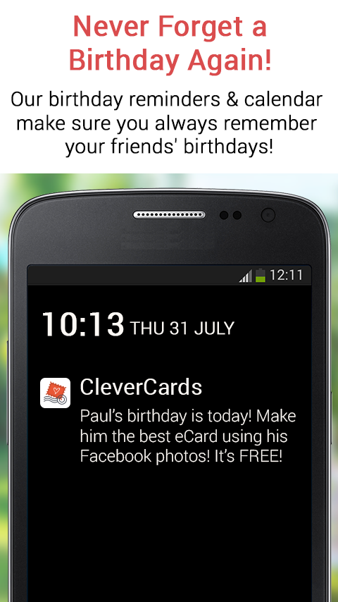 clevercards birthday cards android apps on google play, Greeting card