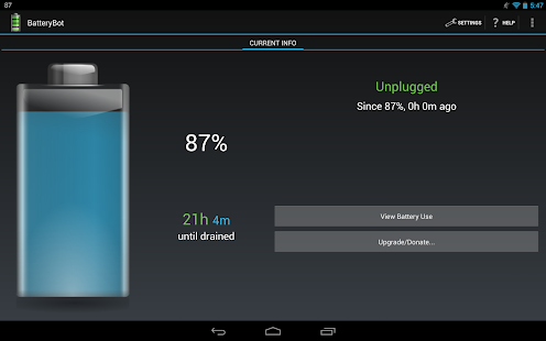 BatteryBot Battery Indicator - screenshot thumbnail