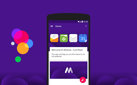 Screenshot Morena - Flat Icon Pack v3.0.2