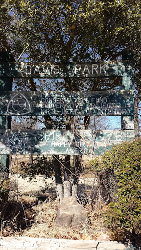 Davis Park Sign