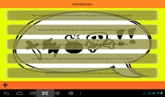 Beleidigungen Screenshots 3