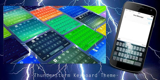 Thunderstorm Keyboard Theme