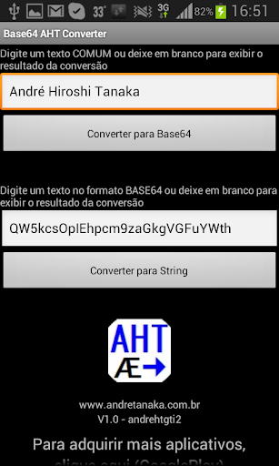 【免費生產應用App】Base64 encoding AHT FULL-APP點子