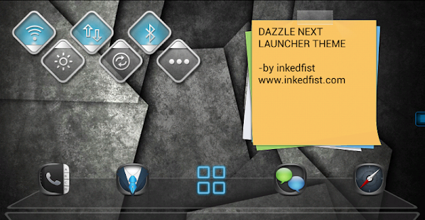 Download Dazzle Next Launcher Theme 3D APK for PC