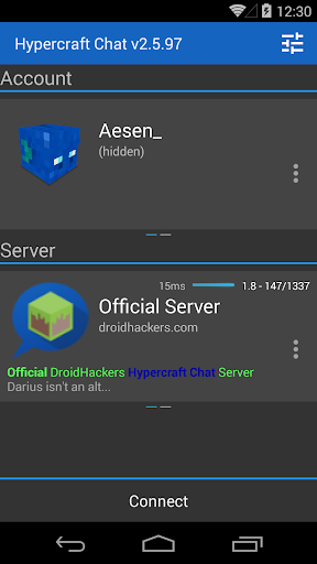 Hyperchat for Minecraft