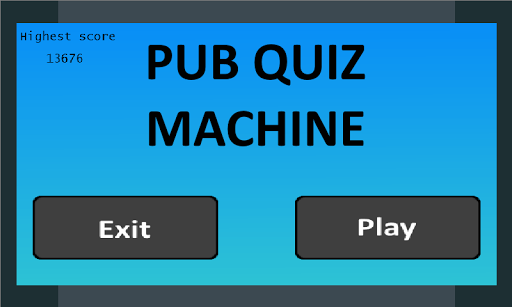 The Pub Quiz Machine