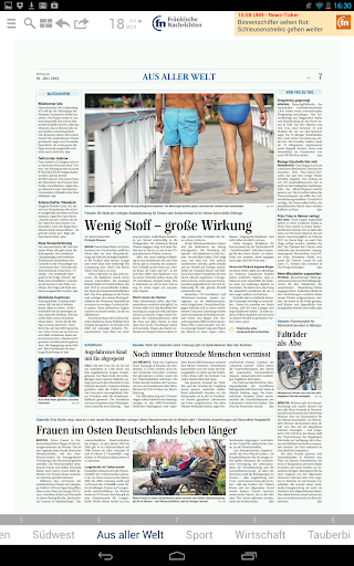 【免費新聞App】Fränkische Nachrichten-APP點子