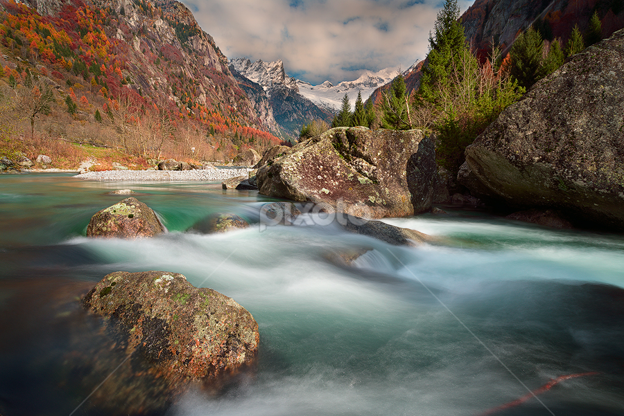 Val di Mello by Ennio Pozzetti - Landscapes Waterscapes