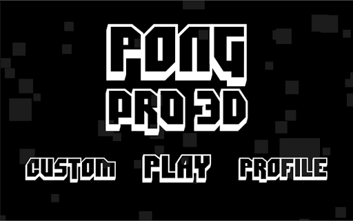 PONG PRO 3D