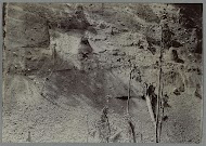 Werk aan de helling van de Woih ni Tonggo Besi