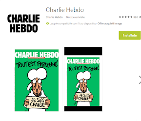 https://play.google.com/store/apps/details?id=fr.charliehebdo.journal