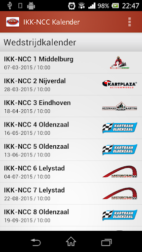 IKK-NCC Kalender