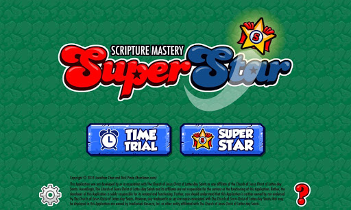 Scripture Mastery SUPERSTAR