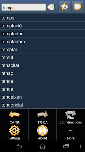 Catalan Turkish dictionary