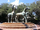 Charleston Place Horses and Eagle
