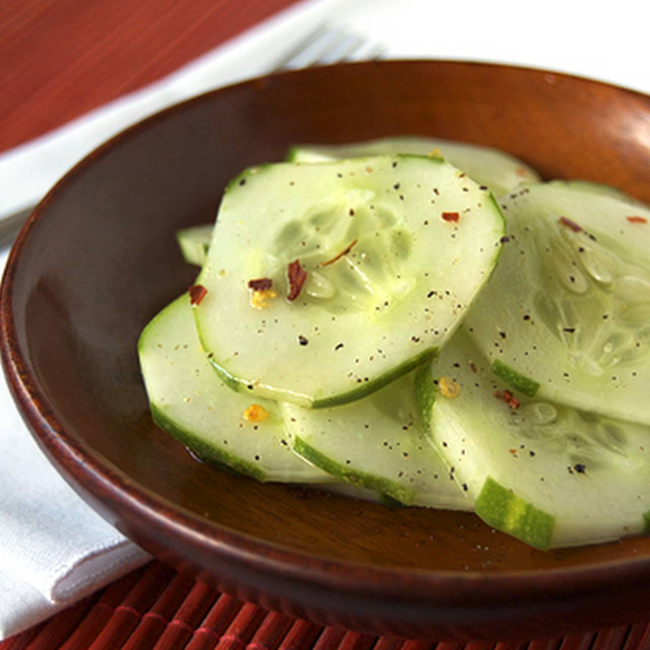 Asian Spiced Cucumbers