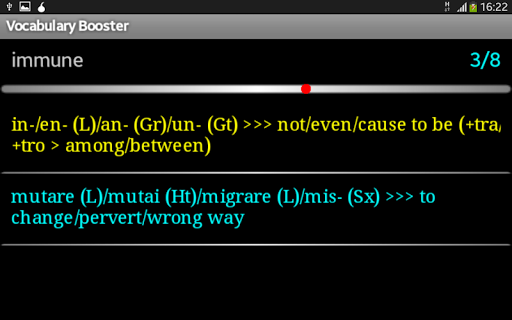 【免費教育App】Vocabulary Booster - Display-APP點子
