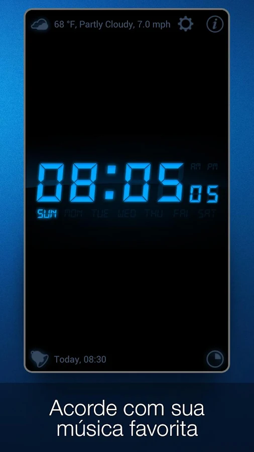 Meu Despertador - screenshot
